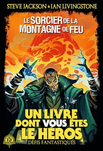 Illustration de Le sorcier de la Montagne de Feu
