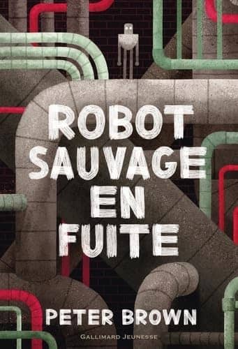 Illustration de Robot sauvage en fuite